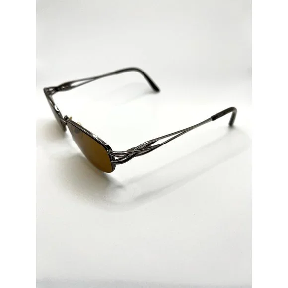 Saks Fifth Avenue Eyeglasses Halfrim Saks 246 OCVL 135 Dark Brown - Picture 3 of 5